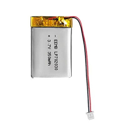 Lithium Polymer Akku 3,7V 350mAh 702030 Lipo Rechargeable Battery Pack