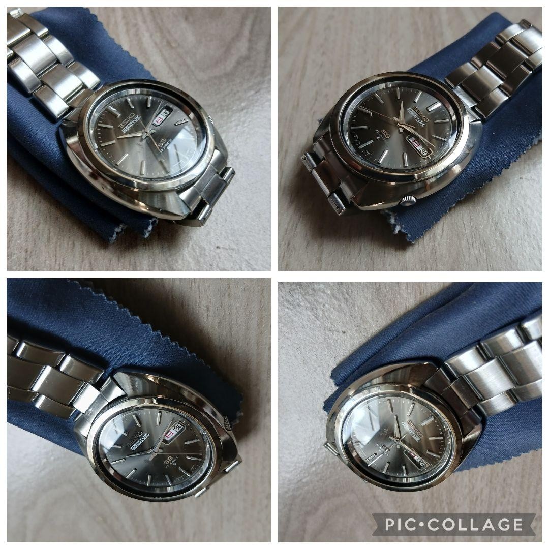 SEIKO 5 Actus SS 23 Jewels Big Case From Japan - Gem