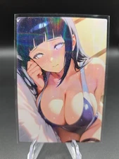 Hinata Hyuga Anime Waifu Card Doujin ACG Goddess Holo