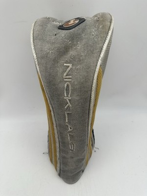 Nicklaus Dual Point Fairwayholz Golf Headcover 3,4,5,7,9 Nr. Etikett Goldgrau