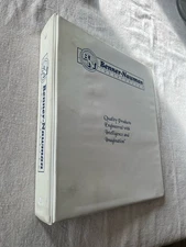 VTG 90s Benner-Nawman BN250H Public Telephone Booth Enclosure Sales Binder