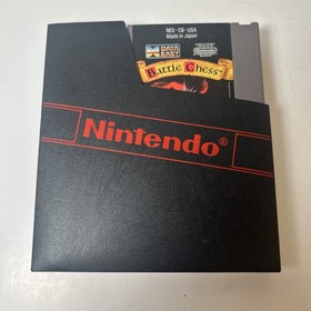 Battle Chess NES Nintendo w/ Instruction Manual Authentic