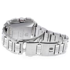 TAG HEUER MONACO LS CAL2110 41mm SS Black Dial Automatic Chronograph Date #C059 4