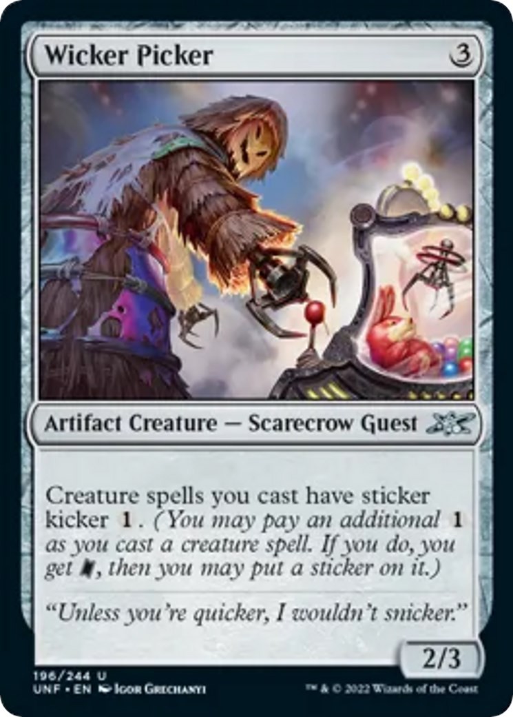 Wicker Picker Normal [UNF - 196] NM MagicUnfinity