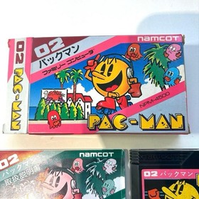 Pac-Man Famicom/FamiSoft Game, Good Condition, Collection Item