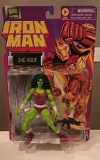 Marvel Legends She-Hulk 6  Figure Retro Iron Man Series Comics Hasbro