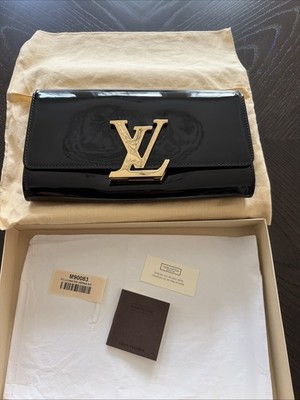 Louis Vuitton Patent Leather Clutch black