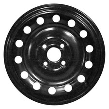 For Honda Civic 01-05 Cci 14-hole Black 15x6 Steel Factory Wheel Remanufactured