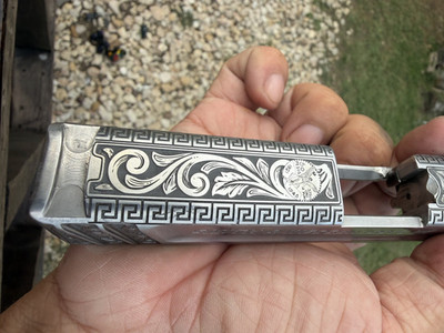 Smith & Wesson SD40ve Engraved Slide