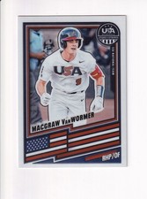 2026 Panini USA BASEBALL STARS & STRIPES PRIZM MACGRAW VanWORMER (#2)