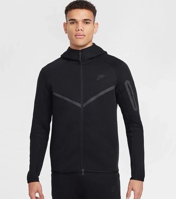 Nike Tech Fleece Windrunner Winter Hoodie Black HV0949-010 Men s Large