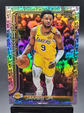 2025-26 Topps Basketball Bronny James Jr. 152 Topps Logo Foil Los Angeles Lakers