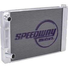 Speedway 24 In. Double Pass Aluminum Radiator Fits Small Block Fordmopar Speedway 24 In. Double Pass Aluminum Radiator Fits Small Block Fordmopar