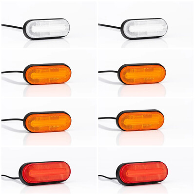 LED Umrissleuchte SET 12V 24V WEIß ORANGE ROT Positionsleuchte Anhänger LKW