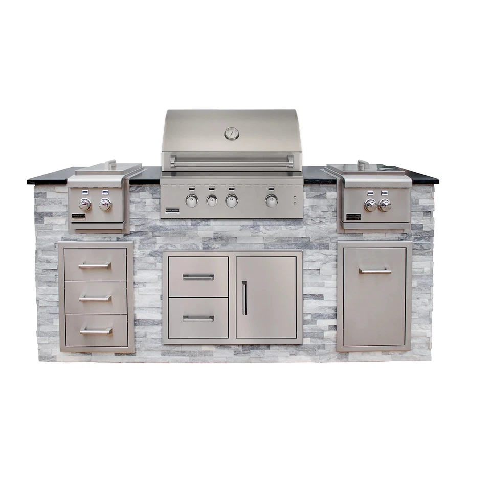 BROILMASTER 18" Cajón de Residuos Desplegable Acero Inoxidable Unidad Incorporada BSAW1826R Foto 3 de 4