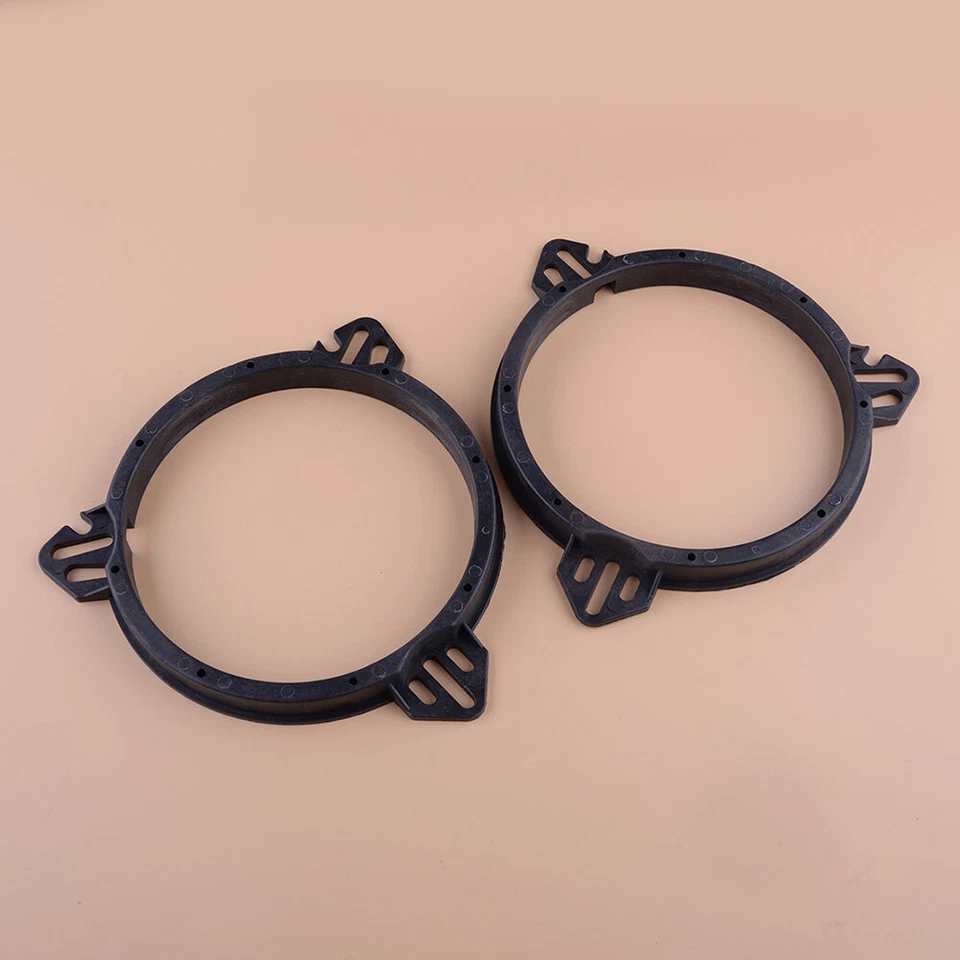 4pc 6.5" Rear Door Speaker Adapter Spacer Rings Fit Subaru Impreza Forester USAA - Image 2 of 4