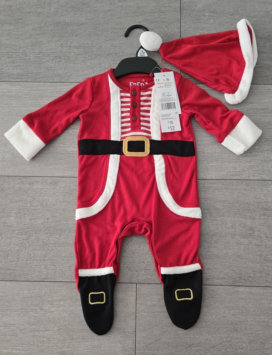Tesco Baby Christmas Clothes Baby Santa Outfit Tesco Shop