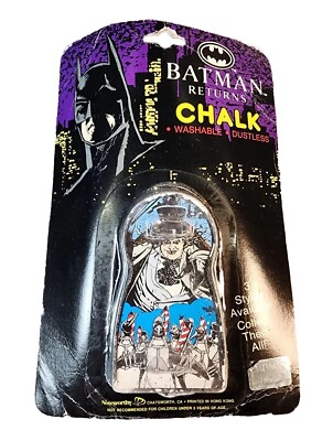 VINTAGE BATMAN RETURNS CHALK 1991 Penguin