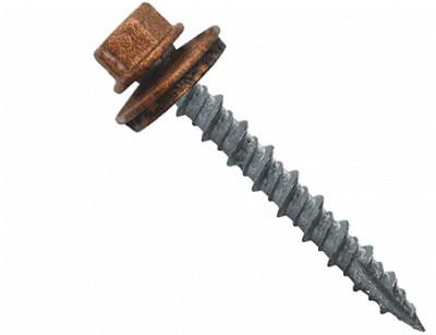 #10 HEX HEAD METAL ROOFING SCREWS POLE BARN SCREWS
