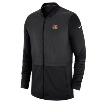 NFL Cincinnati Bengals ナイロン中綿ジャケットＬメンズab Cincinnati Bengals Nike Sideline Elite Hybrid Full-Zip Jacket