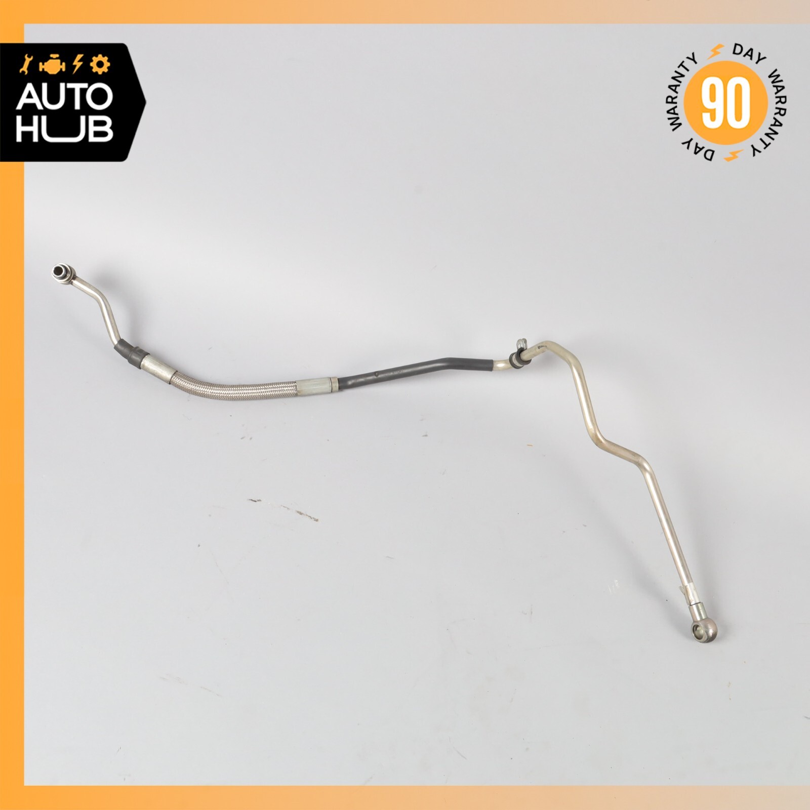 04-19 Maserati GranTurismo M145 Transmission Oil Cooler Line Hose Pipe OEM