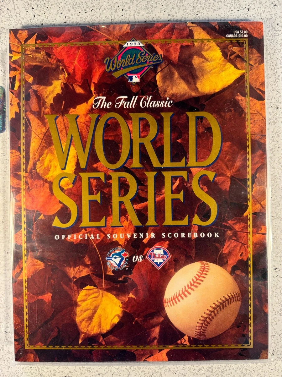 Toronto Blue Jays 1993 Vintage MLB Programs for sale | eBay