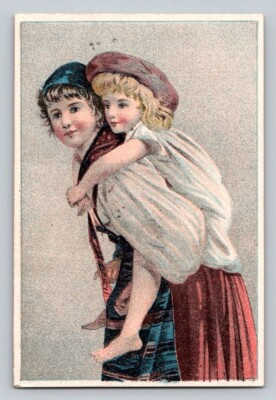 #ad Star Washer Children Piggyback J H Knoll Reading PA P147 $17.06