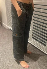 Cargo Combat Stretch Casual Loose Sport Andean Peruvian Elastic Trousers Pockets