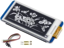 2.13inch E-Ink Display HAT V3 Version, 250x122 Resolution 3.3V/5V Black White Tw