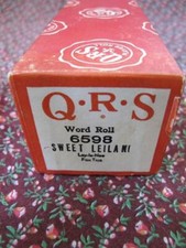 Vintage QRS Piano Roll Sweet Leilani Word Roll Fox Trot 6598