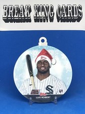 2020 Topps Holiday Die Cut Ornaments Luis Robert RC #WHO-LR