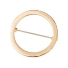 Fashionable Modesty Cardigan Fastener Alloy Badge Brooch for Professional Women