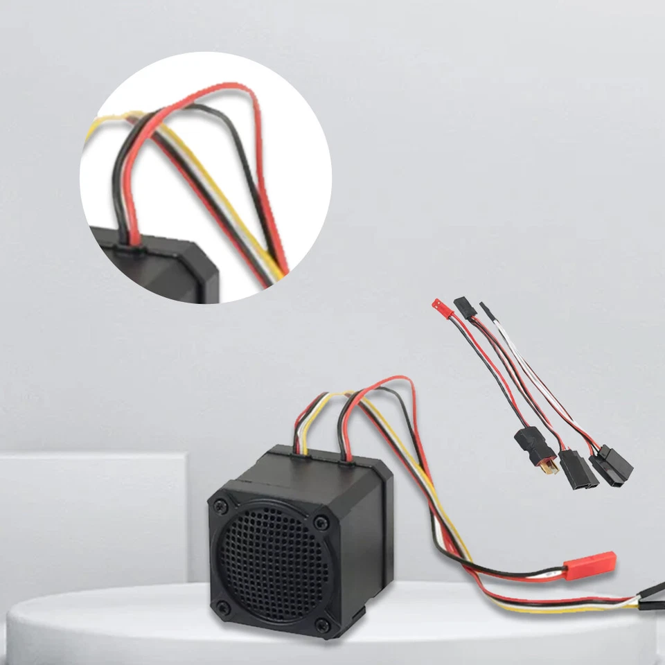 Suit for 1:8 1:10 RC Rock Climbing Truck Engine Simulation Sound System Module - Image 3 of 4