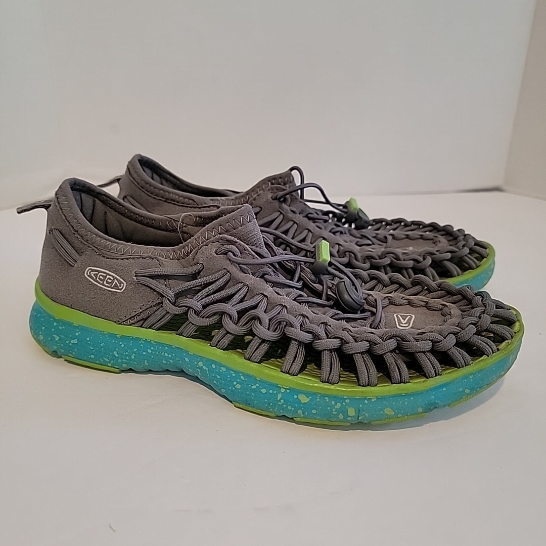 Scarpe sandalo Keen Uneek O2 Big bambino 4 unisex Eu 36 grigio neon escursionismo acqua