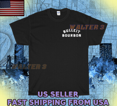 NEW SHIRT BULLEIT BOURBON WHISKEY LOGO UNISEX T-SHIRT FUNNY MEN'S SIZE S-5XL