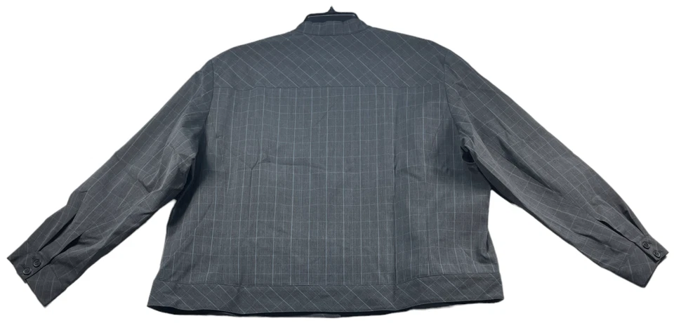 Nine and Co Blazer Coat Womens Plus size 22W Gray Full Zip Up Business Career - Image 2 of 4