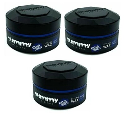 ( 31,00  / 1L ) 3 x Fonex Gummy Styling Haarwax Hard Finish je 150ml Haarwachs