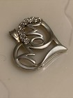 Sterling Silver 925 Mom Heart With Diamonds Charm/Pendant — photo 3