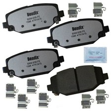 Disc Brake Pad Set-Fleet Metlok Semi-Metallic...