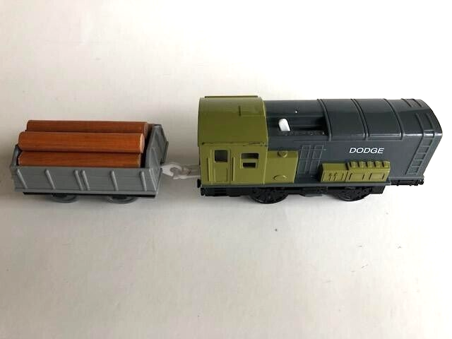Thomas Friends Trackmaster: Motorized Dodge w/ Log Load Open Box