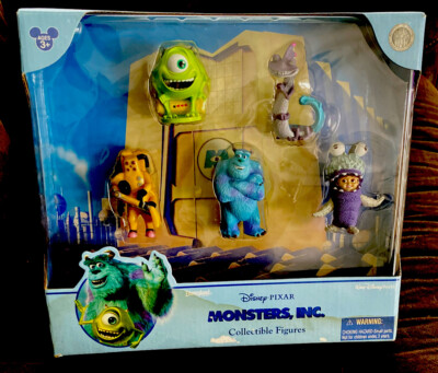 NEW Disney Pixar MONSTERS, Figure Gift Pack Hasbro Vintage 2001 