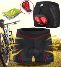 Men's Cycling Underwear Shorts 3D Padded Gel Breathable MTB Biking Shorts Pants