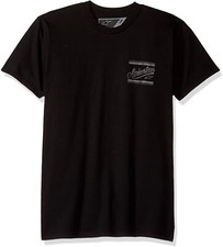 Alpinestars Buzzle Short Sleeve Crew Neck Tee T-Shirt Black Men's Large L NEW