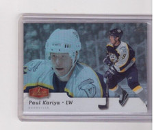 PAUL KARIYA 2006-07 FLAIR SHOWCASE HOCKEY EXECUTIVE LOUNGE SP #286 PREDATORS