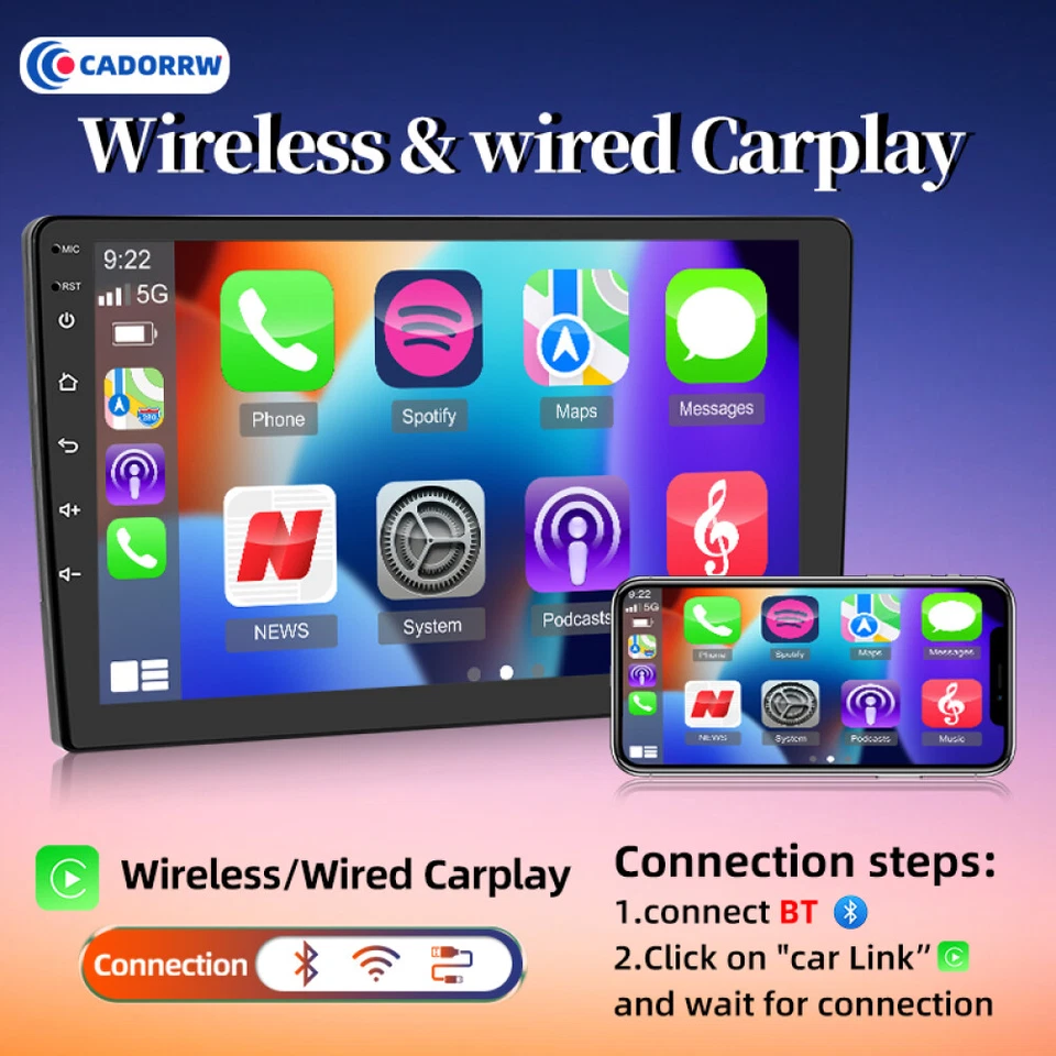 9" 2+64GB CarPlay Android 15 Radio Für Citroen C3 II, DS3 2009-2016 mit Navi GPS - Bild 3 von 4