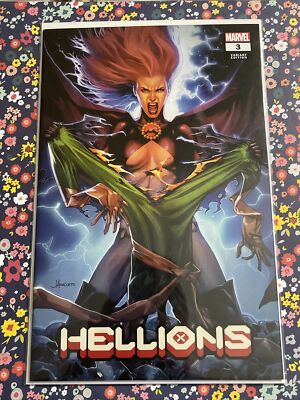 HELLIONS #3 JAY ANACLETO GREEN COSTUME VARIANT JEAN GREY DARK PHOENIX 2020 