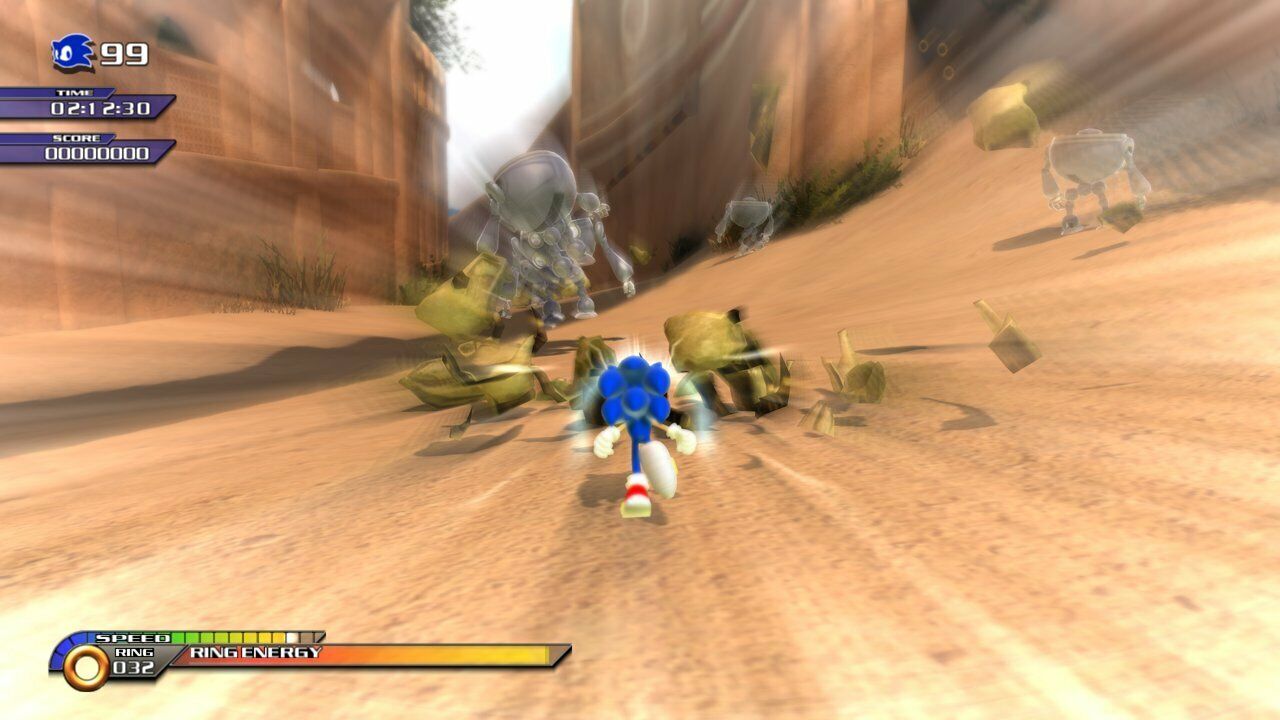 SONIC UNLEASHED Xbox 360 Video Game Review