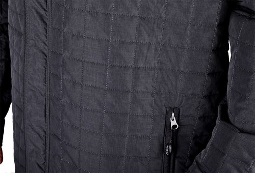 Abrigo acolchado Kam Lam negro lavado grande para hombre 2xl 3xl - Imagen 3 de 4