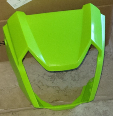 HONDA 520 FOREMAN TRX520 KRYPTON GREEN HEADLIGHT COVER, HOUSING