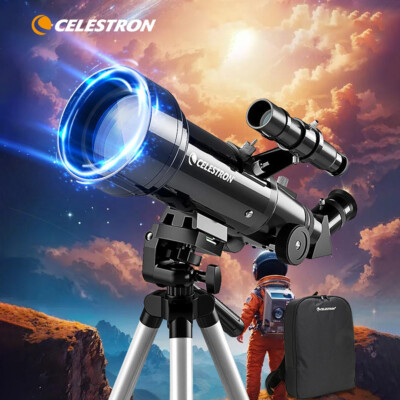 Celestron 70mm Travel Telescope 70400 with Tripod Portable for